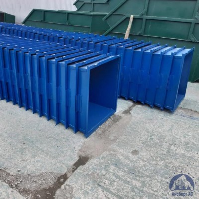 Контейнер металлический для мусора объём 1,1 м³ (евроформа)  купить в Калининграде