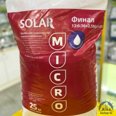 Удобрение SOLAR Финал 12:6:36+2,5MgO+МЭ купить в Калининграде