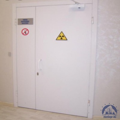 Рентгенозащитная алюминиевая дверь 1070х2080-1 мм купить в Калининграде