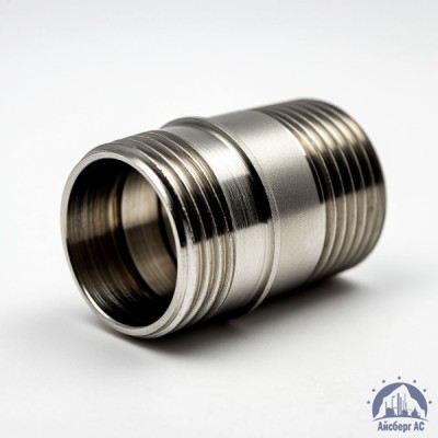Ниппель переходной нержавеющий DN 32х15 1 1/4"-1/2" 42,4х21,3 мм AISI 316 двойной НР-НР купить в Калининграде